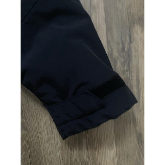 Lands' End Women's Black The Squall Jacket Size Large 14/16 Fleece Lined - Picture 6 of 9